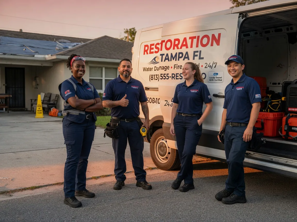 Water Damage Restoration company in North Buena Vista, IA